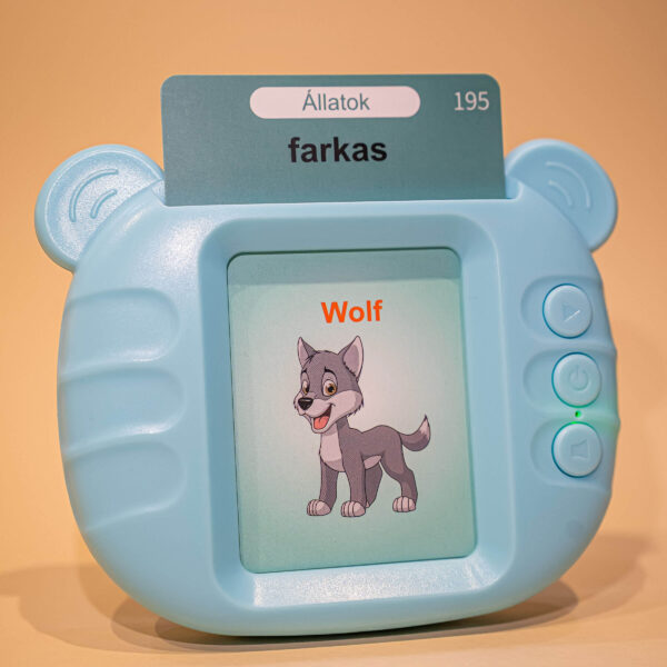 🧠 Német-Magyar hangos tanulójáték gyerekeknek – 224 kártyával